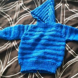 Knitted Baby Sweater